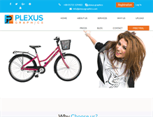 Tablet Screenshot of plexusgraphics.com